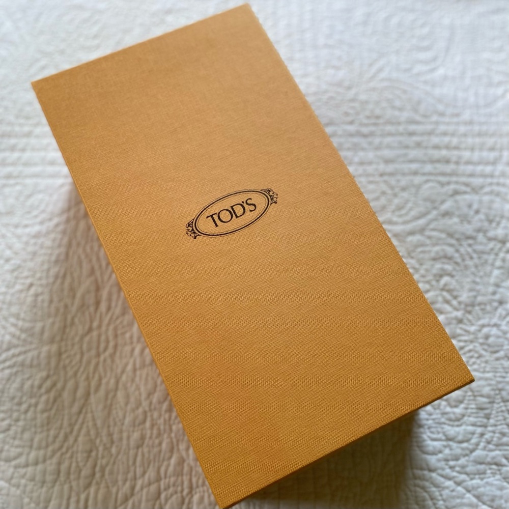 TOD’S - Navy Suede Driver Loafers + Box - Picture 14 of 16